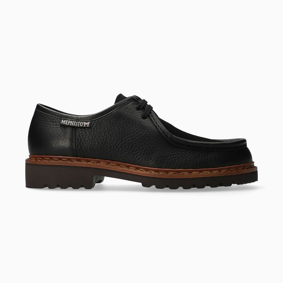 Mephisto PEPPO Suede Læder Sko 1869453-CT - Loafers Herre Svart